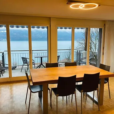 Beautiful Lake View In Niederried Appartamento *